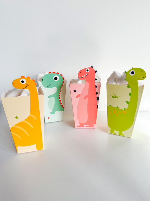 Caja dinosaurio. Precio por unidad.