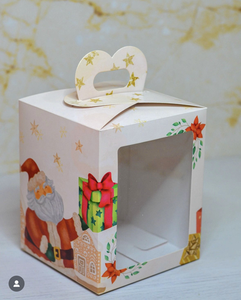 Caja para pan dulce. Precio por unidad.