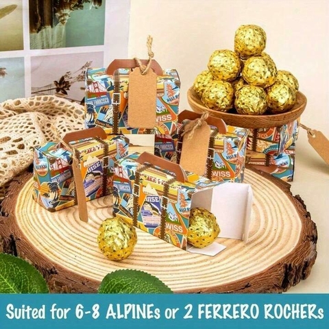 Caja maleta ilustrada - comprar online