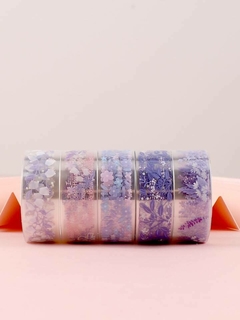 Pack de 5 cintas transparentes estampadas en internet
