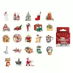 Pack con 46 stickers Navidad - tienda online
