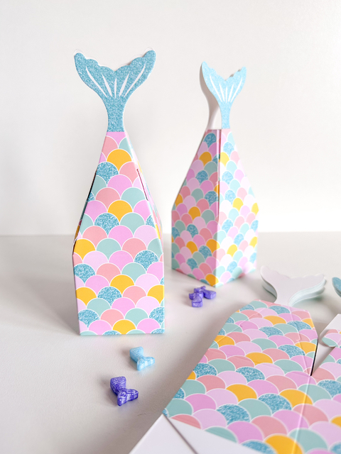 Caja cola de sirena. Precio por unidad.