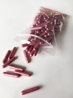 Metallic rod sprinkles