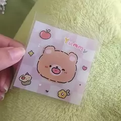 Bolsa opp "Cara animalitos" 10x10 cms. Pack por 10 unidades. en internet