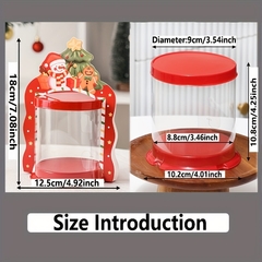 Caja circular navidad. Precio por unidad. en internet