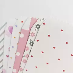Sobre papel estampado 11x18 cms. Pack por 5 unidades.Varios modelos. Precio por unidad. - tienda online