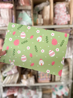 Caja motivo Pascua xl. 3 diseños disponibles. Precio por unidad.