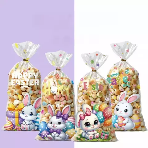 Bolsa diseño conejos. Pack por 10 unidades.