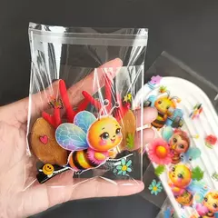 Bolsa opp "Abejita cute". Pack por 10 unidades. - Capkelitos mayorista