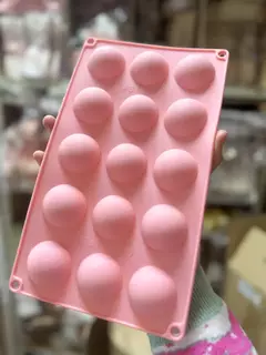 Molde de silicona media esfera de 4 cms. - comprar online