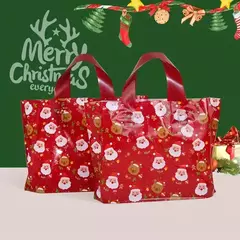 Bolsa con manija diseño navidad. Varios tamaños. Precio por unidad. - comprar online
