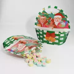 Bolsa "canasta navidad" Precio por unidad.