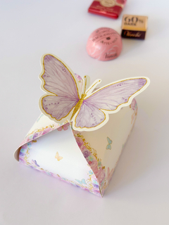 Caja mariposa. Precio por unidad.