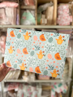 Caja motivo Pascua xl. 3 diseños disponibles. Precio por unidad. - Capkelitos mayorista