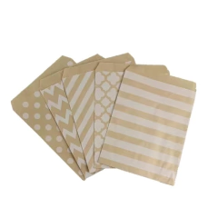 Sobre papel kraft estampado. Precio por unidad. - comprar online