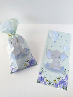 Bolsas diseño elefante. Pack por 10 unidades. - comprar online