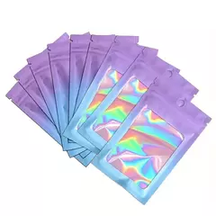 Bolsa con cierre hermético degradé Lila-celeste. Varios colores. Precio por unidad. - comprar online