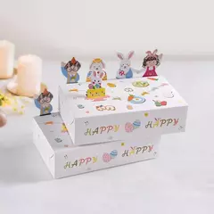 Caja personajes Pascua. Precio por unidad.