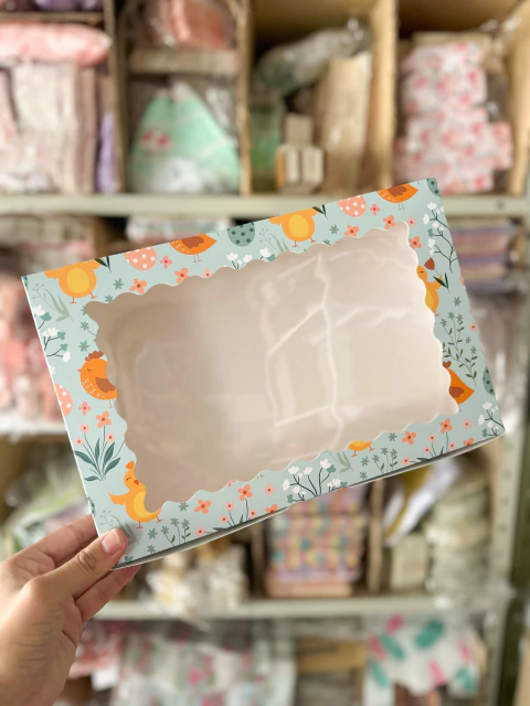 Caja motivo Pascua xl. 3 diseños disponibles. Precio por unidad. - comprar online