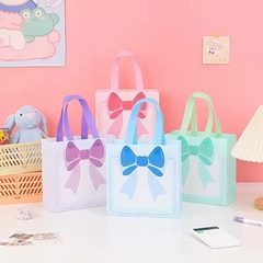 Bolsa de friselina con estampa moño. Precio por unidad. - comprar online