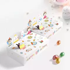 Caja personajes Pascua. Precio por unidad. en internet