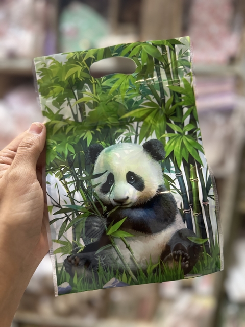 Bolsa Doypack oso panda. Precio por unidad