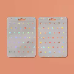 Bolsa holográfica con estrellas. Precio por unidad. - comprar online