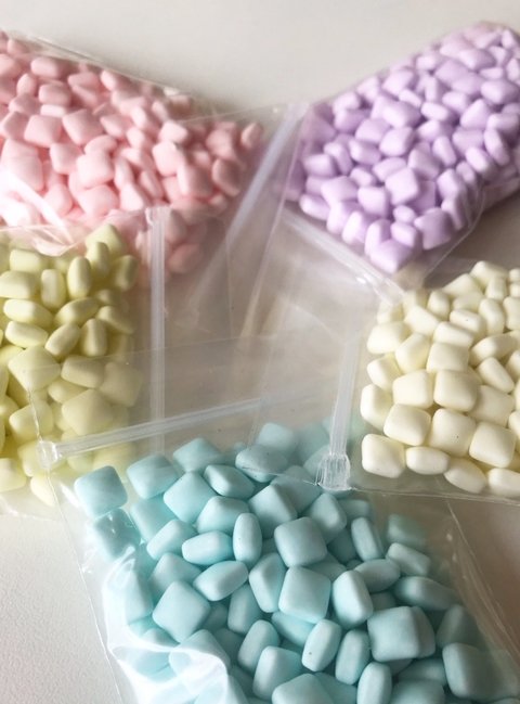 Sprinkles cuadrados matte