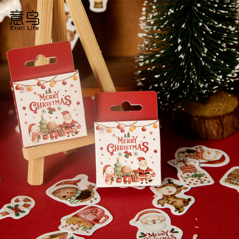 Pack con 46 stickers Navidad