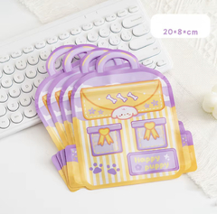Bolsa doypack con forma de Mochila. Temática animalitos. Precio por unidad. - tienda online