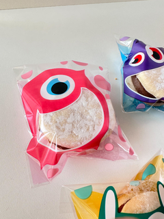 Bolsa opp "Monstruito surtido". Varios tamaños. Pack por 10 unidades. - Capkelitos mayorista
