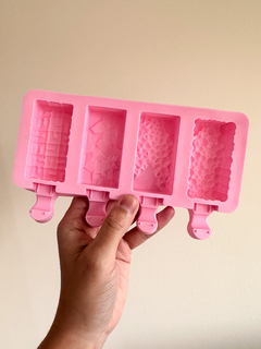 Molde icepop 4 diseños diferentes - comprar online