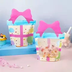 Bolsa doypack. Paquete de regalo con moño. Precio por unidad. en internet