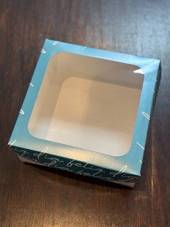 Caja cuadrada con visor "Día del padre". Precio por unidad. - Capkelitos mayorista