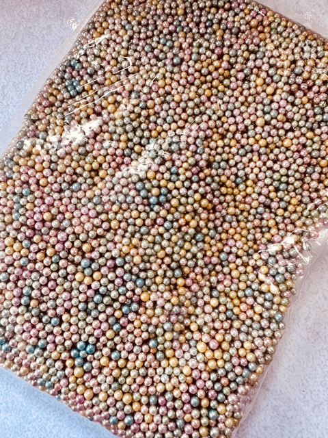 Perlas tornasoladas mini