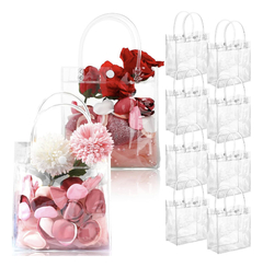 Bolsa pvc cristal con manija. Precio por unidad. - Capkelitos mayorista