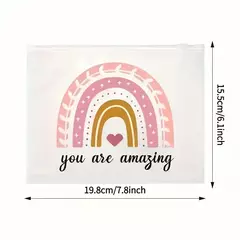 Bolsa translúcidas para ropa "arcoiris". 20x15 cms. Precio por unidad. - Capkelitos mayorista