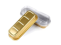 Envases de aluminio rectangular con tapa. Precio por unidad. - comprar online