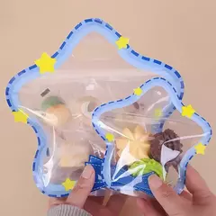 Bolsas doypack con forma de estrellas. Precio por unidad. - Capkelitos mayorista