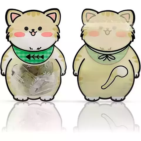 Bolsa doypack con forma de gato. Precio por unidad. - comprar online