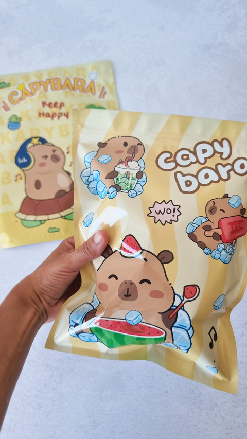 Bolsa con cierre hermético XL capibara. Precio por unidad. - comprar online