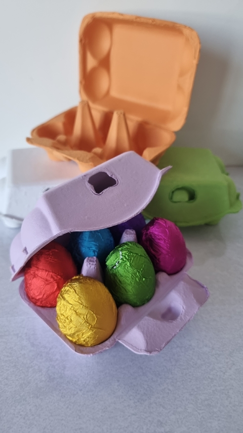 Caja para huevos de Pascua. Precio por unidad. - comprar online