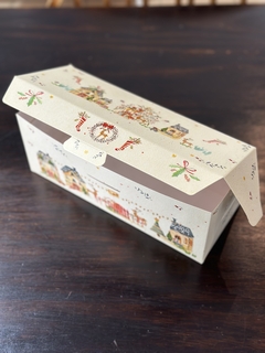 Caja Navidad ilustrada 24x9,5x10 cms. Precio por unidad. - comprar online
