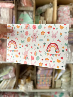 Caja motivo Pascua xl. 3 diseños disponibles. Precio por unidad. en internet