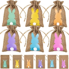 Bolsa arpillera conejo de 10x15 cms. Precio por unidad. - tienda online