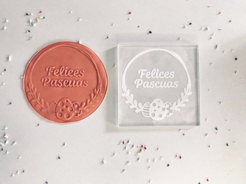 Texturizador "Felices Pascuas"