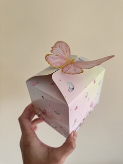 Caja mariposa 10x10x12cms. Precio por unidad. - comprar online