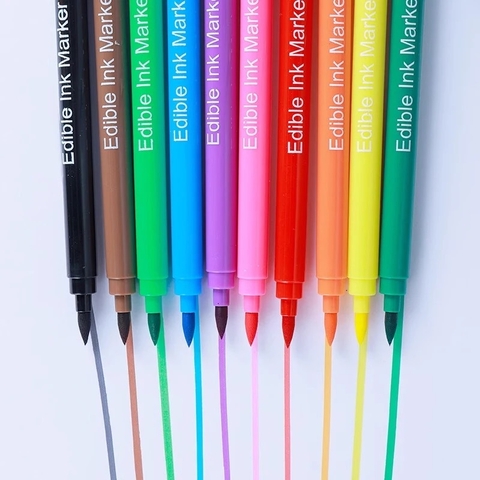 Marcadores de tinta comestible. Precio por unidad.