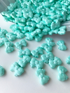 Moños aqua