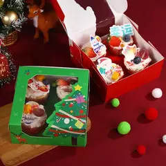 Caja navidad cuadrada. Precio por unidad. en internet